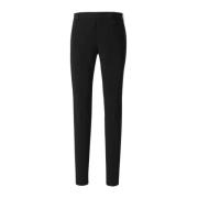 Donkergrijze Katoenmix Broek PT Torino , Black , Heren