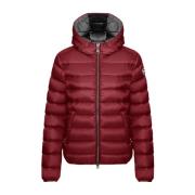 Bordeaux Winterjas met Rits Colmar , Red , Dames