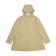 A-Line Waterdichte Jas Rains , Beige , Dames