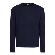 Zachte Crew Neck Sweater Hindustrie , Blue , Heren