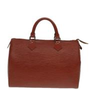 Pre-owned Leather louis-vuitton-bags Louis Vuitton Vintage , Brown , D...