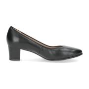 Zwarte Gesloten Formele Zakelijke Schoenen Caprice , Black , Dames