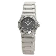 Pre-owned Stainless Steel watches Omega Vintage , Gray , Dames