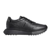 Zwarte Veterschoenen voor Mannen Calvin Klein , Black , Heren