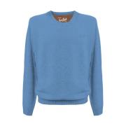 Regent Sweater voor Mannen MC2 Saint Barth , Blue , Heren