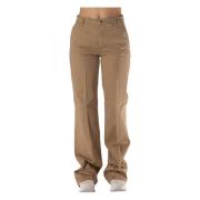 Flare Chino Broek Liu Jo , Beige , Dames