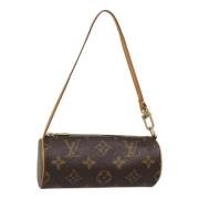 Pre-owned Canvas pouches Louis Vuitton Vintage , Brown , Dames