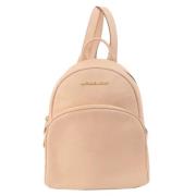 Pre-owned Leather backpacks Michael Kors Pre-owned , Pink , Dames