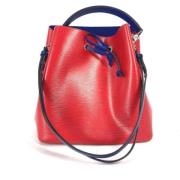 Pre-owned Leather louis-vuitton-bags Louis Vuitton Vintage , Red , Dam...