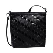 Zwarte Lilien Crossbody Tas Gabor , Black , Dames