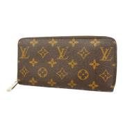 Pre-owned Canvas wallets Louis Vuitton Vintage , Brown , Dames