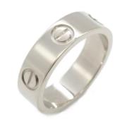 Pre-owned Silver rings Cartier Vintage , Gray , Dames