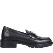 Zwarte Penny Loafer voor Vrouwen Tommy Hilfiger , Black , Dames