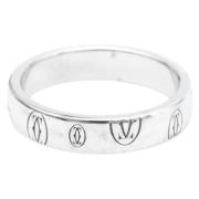 Pre-owned Silver rings Cartier Vintage , Gray , Dames