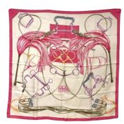 Pre-owned Silk scarves Hermès Vintage , Multicolor , Dames