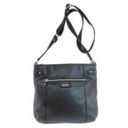 Pre-owned Leather shoulder-bags Coach Pre-owned , Black , Dames