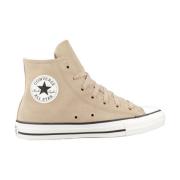 Hoge Top Sneakers in Zwart Converse , Brown , Dames