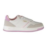 Sportieve Veterschoenen met Contrastdetails GAS , White , Dames