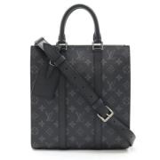 Pre-owned Canvas louis-vuitton-bags Louis Vuitton Vintage , Black , Da...