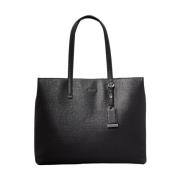 Elegante Functionele Schoudertas Calvin Klein , Black , Dames