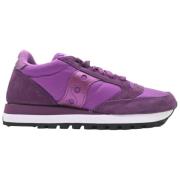 Paarse Jazz Original Sneakers Saucony , Purple , Heren