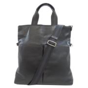 Pre-owned Leather handbags Coach Pre-owned , Black , Dames