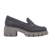 Klassieke Grijze Gesloten Loafers Tamaris , Gray , Dames