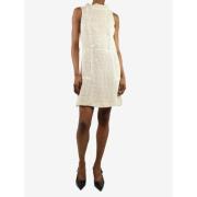 Pre-owned Pearl dresses Chanel Vintage , Beige , Dames