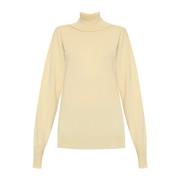 Cashmere coltrui Jil Sander , Yellow , Dames