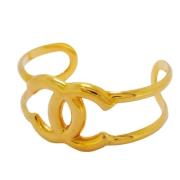 Pre-owned Metal chanel-jewelry Chanel Vintage , Yellow , Dames