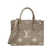 Pre-owned Canvas louis-vuitton-bags Louis Vuitton Vintage , Beige , Da...