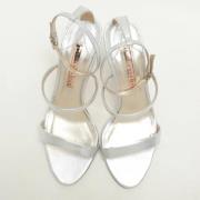 Pre-owned Leather sandals Sophia Webster Pre-owned , Gray , Dames