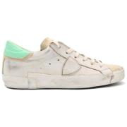 Vintage Paris Lage Top Sneakers Philippe Model , Beige , Dames