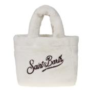 Zachte Dierenprint Tas met Flap MC2 Saint Barth , White , Dames