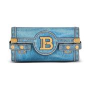 B-Buzz Pouch 23 Balmain , Blue , Dames