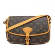 Pre-owned Fabric louis-vuitton-bags Louis Vuitton Vintage , Brown , Da...