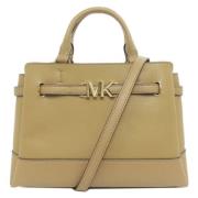 Pre-owned Leather handbags Michael Kors Pre-owned , Beige , Dames