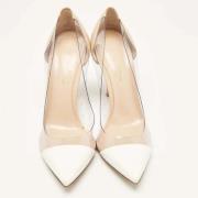 Pre-owned Leather heels Gianvito Rossi Pre-owned , White , Dames