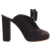 Pre-owned Suede heels Celine Vintage , Black , Dames