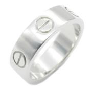 Pre-owned White Gold rings Cartier Vintage , Gray , Dames