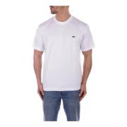 T-Shirts Lacoste , White , Heren