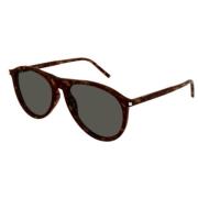 Stijlvolle Leren Schoudertas Saint Laurent , Black , Unisex