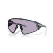 Sportieve zonnebril met uniek ontwerp Oakley , Black , Unisex