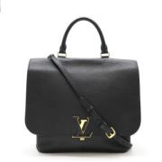 Pre-owned Leather louis-vuitton-bags Louis Vuitton Vintage , Black , D...