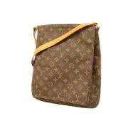 Pre-owned Canvas louis-vuitton-bags Louis Vuitton Vintage , Brown , Da...