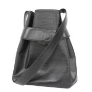 Pre-owned Leather louis-vuitton-bags Louis Vuitton Vintage , Black , D...