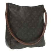 Pre-owned Canvas louis-vuitton-bags Louis Vuitton Vintage , Brown , Da...