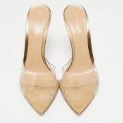 Pre-owned Fabric sandals Gianvito Rossi Pre-owned , Beige , Dames