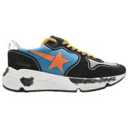 Hardloopsneakers Zwart Oranje Golden Goose , Multicolor , Heren