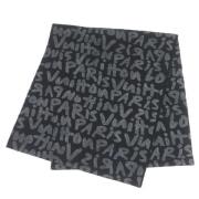 Pre-owned Fabric scarves Louis Vuitton Vintage , Black , Heren